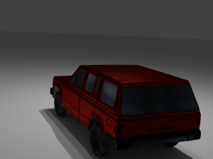 jeep grand cheroke 3Dモデル