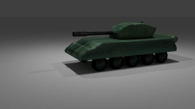 tank badi-1 3D Модель .c4d .max .obj .3ds .fbx .stl .blend 