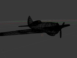 i-180 low poly 3D Model