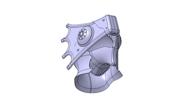 Military Gas Papercraft Mask, Gas Mask Template, DIY Paper Mask