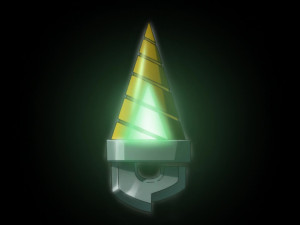 Cave core drill for led gurren lagan Tengen Toppa Gurren Core Drill 3D 打印模型