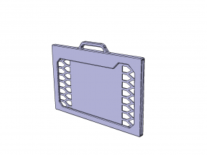 Badge holder 3D Print Model