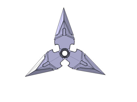 SHURIKEN GENJI Overwatch 3D 打印模型