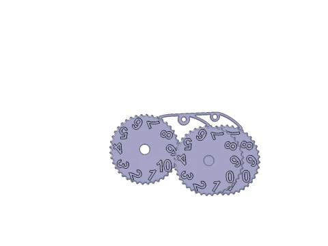 Cteature Token magic the gatering 3D Print Model