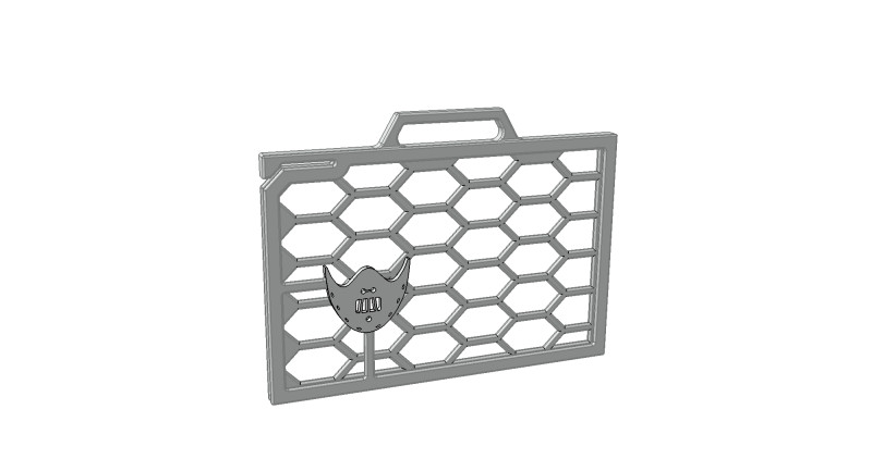 HANNIBAL BADGE HOLDER Modello di stampa 3D .c4d .max .obj .3ds .fbx .stl .blend 