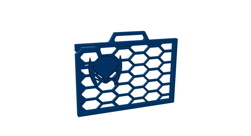 WOLVERINE BADGE HOLDER 3D 打印模型 .c4d .max .obj .3ds .fbx .stl .blend