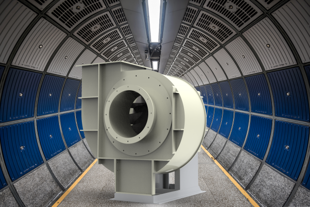 acid exhaust fan Modelo 3D .c4d .max .obj .3ds .fbx .stl .blend 