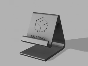 soporte para tel&eacute;fono celular 3dtroop Modelo de impresión 3D