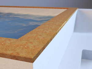 modern jacuzzi Model 3D