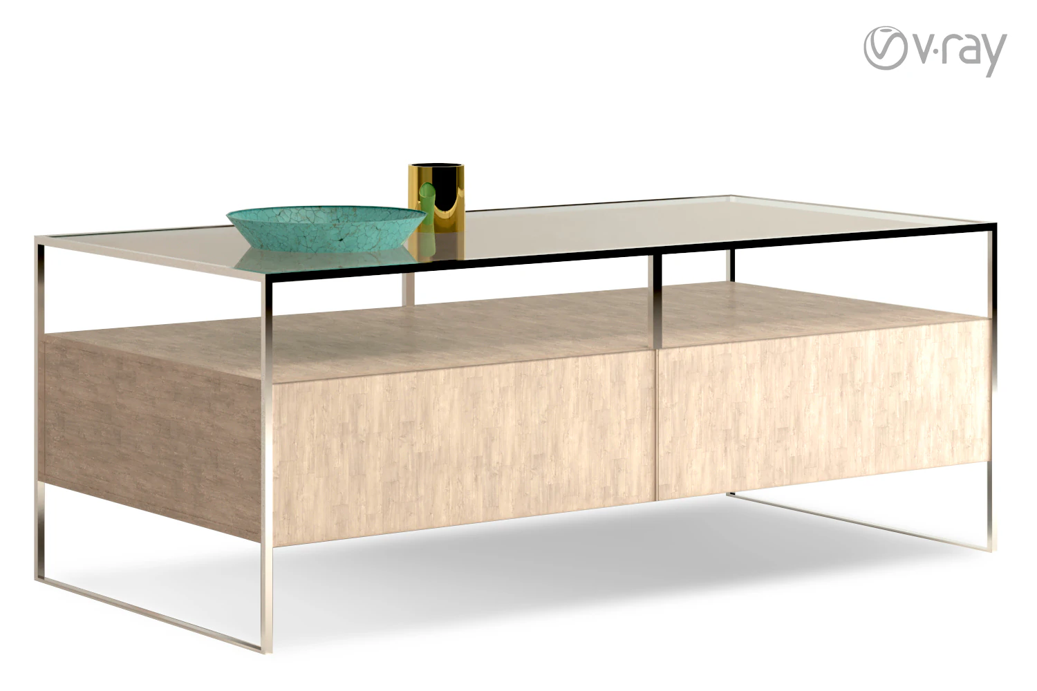 Desk002 3D Model .c4d .max .obj .3ds .fbx .stl .blend 