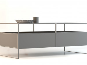 Desk002 3D Model