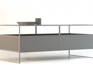 Desk002 3D Model
