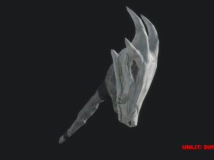 5 fantasy stylish wand - pbr- low poly Modelo 3D