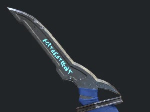 5 fantasy dagger - pbr- low poly 3D Model