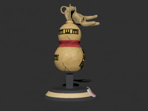 gaaras pitcher from naruto anime 3D Print Model