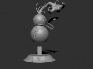 gaaras pitcher from naruto anime 3D Print Model