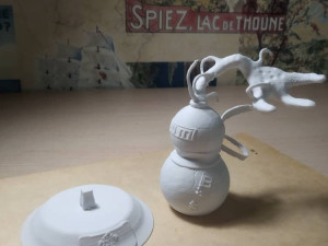 gaaras pitcher from naruto anime 3D Принт Модель