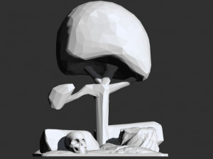 low poly scene 3D प्रिंट मॉडल