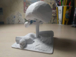 low poly scene 3D Print Model