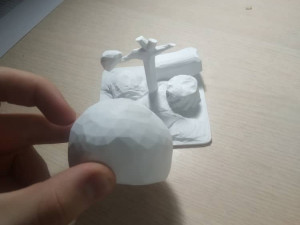 low poly scene 3D प्रिंट मॉडल
