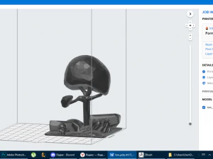 low poly scene 3D Print Model