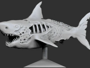zombie shark 3D Print Model