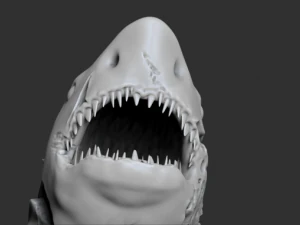 zombie shark 3D Print Model