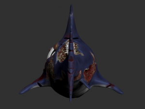 zombie shark 3D printmodel