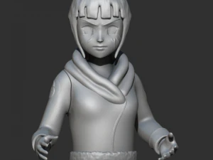 hinata hyuga del anime naruto Modelo de impresión 3D
