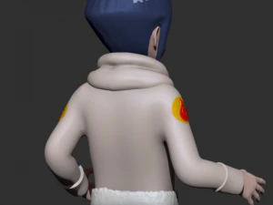 hinata hyuga del anime naruto Modelo de impresión 3D