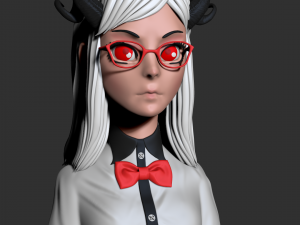 demon girl 3D Принт Модель