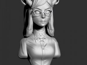demon girl 3D Принт Модель