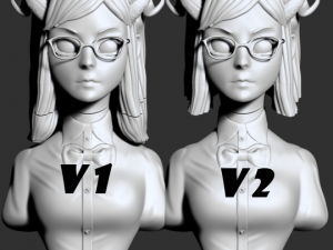 demon girl 3D Принт Модель