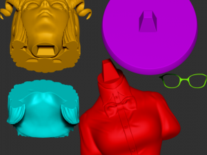 demon girl 3D Принт Модель