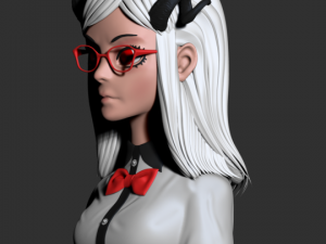 demon girl 3D Принт Модель