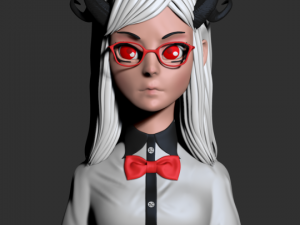 demon girl 3D Принт Модель