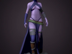 chica elfa Modelo de impresión 3D