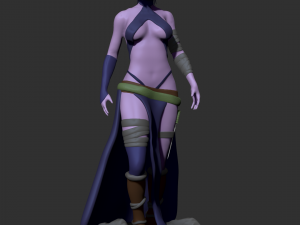 elf girl Modelo de impresión 3D