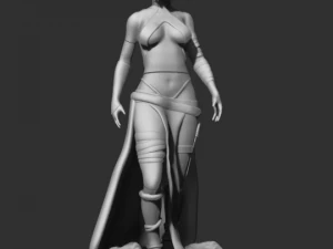 fille elfe Modèles 3D en vedette