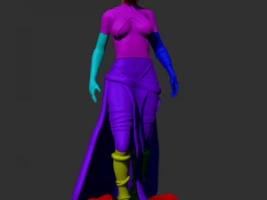 fille elfe Modèles 3D en vedette