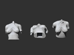 fille elfe Modèles 3D en vedette