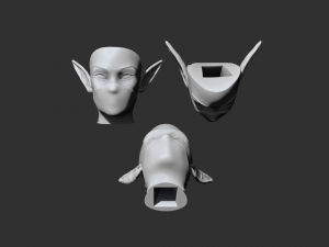 elf girl Modelo de impresión 3D