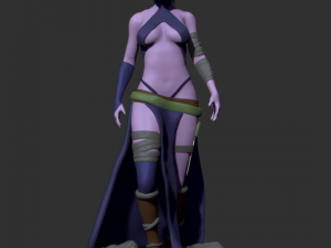 elf girl Modelo de impresión 3D