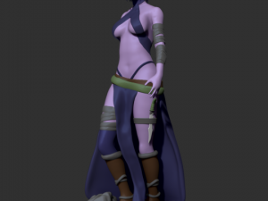 elf girl Modelo de impresión 3D