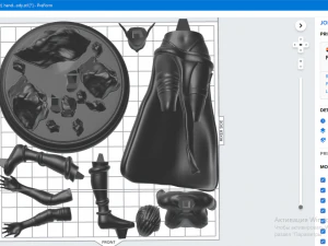 fille elfe Modèles 3D en vedette