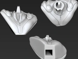 bust of saitama from one-punch man 3D Print Model