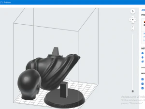 bust of saitama from one-punch man 3D Print Model
