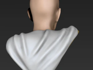 bust of saitama from one-punch man 3D Print Model