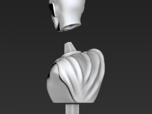 bust of saitama from one-punch man Modelo de Impressão 3D