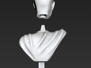 bust of saitama from one-punch man Modelo de Impressão 3D